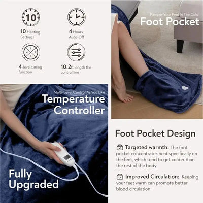 ThermaCozy ™ Heated Blanket